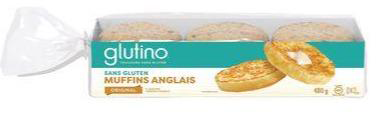English Muffin Gluten Free, 6/16.9oz Glutino