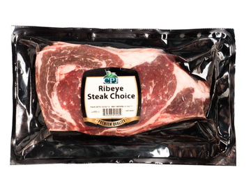 Beef Rib-Eye Steak Choice, 15/14oz CPJ