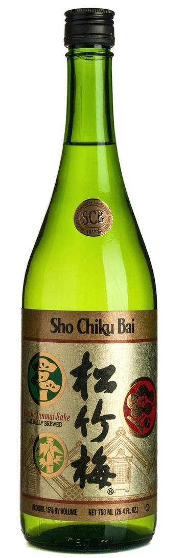 Sho Chiku Bai Sake, 12/750ml