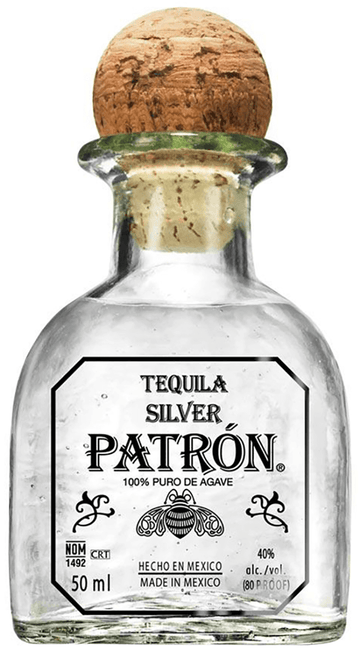 Patron Silver Tequila, 60/50ml