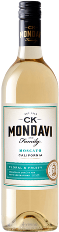CK Mondavi Moscato, 12/750ml
