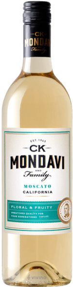 CK Mondavi Moscato, 12/750ml