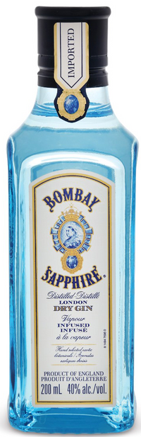 Bombay Sapphire Gin, 12/200ml