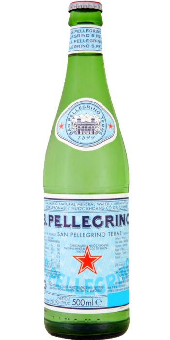 San Pellegrino Sparkling Water, 24/500ml