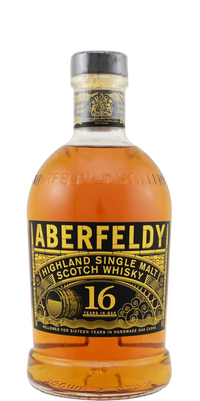 Aberfeldy Single Malt 16 Year Old Whiskey, 6/750ml