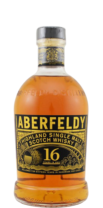 Aberfeldy Single Malt 16 Year Old Whiskey, 6/750ml