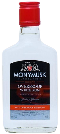 Monymusk Overpoof White Rum, 24/200ml