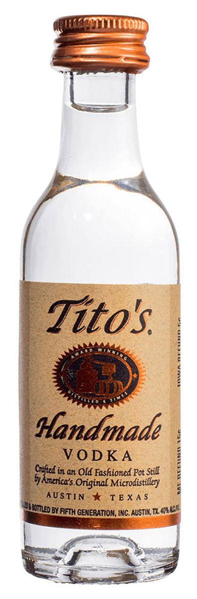 Tito's Handmade Vodka, 60/50ml