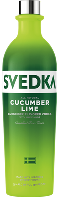 Svedka Cucumber Lime Vodka, 12/1L