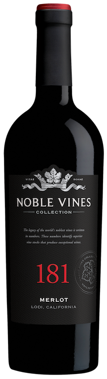 Noble Vines 181 Merlot, 12/750ml