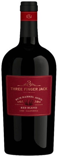 Three Finger Jack Rum Barrel Red Blend, 12/750ml
