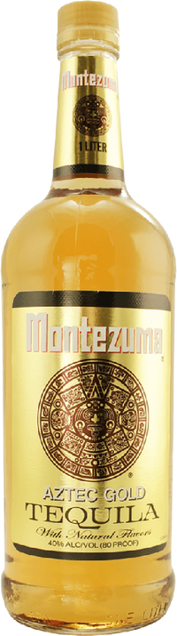 Montezuma Aztec Gold Tequila, 12/1L