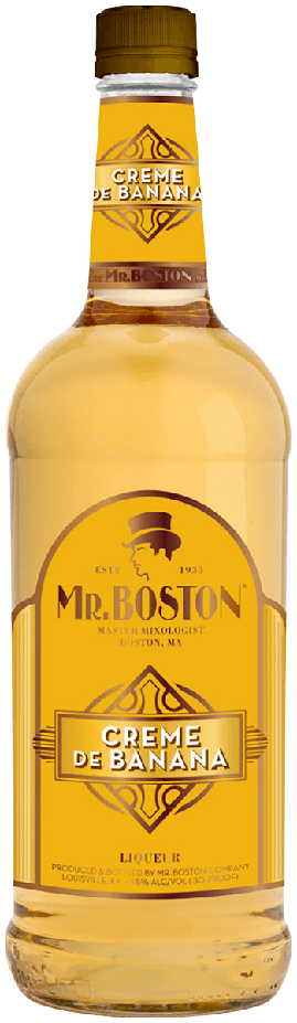 Mr Boston Crème de Banana Liqueur, 12/1L