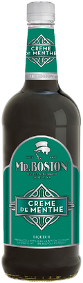 Mr Boston Crème de Menthe Liqueur, 12/1L