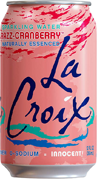 La Croix Razz-Cranberry Sparkling Water, 24/335ml