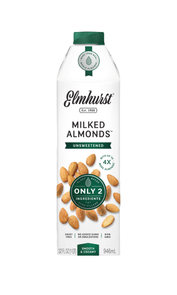 Almond Milk Unsweetened, 6/32oz Elmhurst