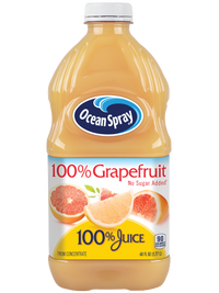 100% Grapefruit Juice, 8/60oz Ocean Spray
