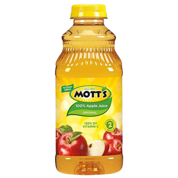 100% Apple Juice, 12/32oz Motts