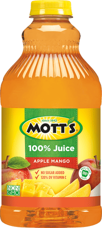 100% Apple & Mango Juice, 8/64oz Motts