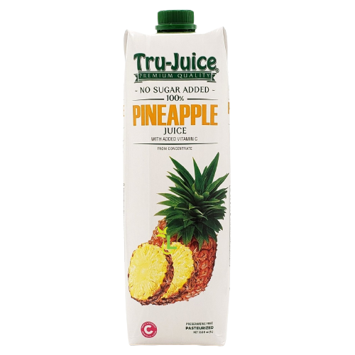 100% Pineapple Juice, 12/1L Tru-Juice