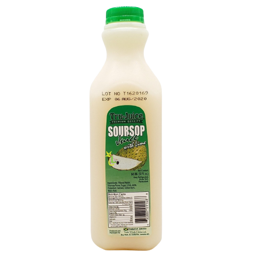 Soursop Juice, 4/1L Tru-Juice