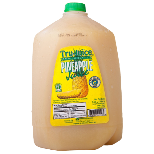 Pineapple Juice, 4/1Gal Tru-Juice