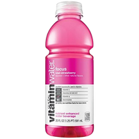 Focus Kiwi Strawberry Vitamin Water, 12/591ml