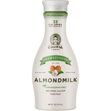 Almond Milk Unsweetened, 6/1.4L Califia Farms