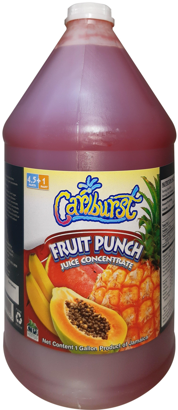 Fruit Punch Concentrate, 4/1Gal Cariburst