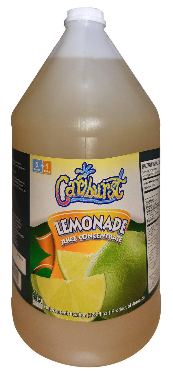 Lemonade Concentrate, 4/1Gal Cariburst